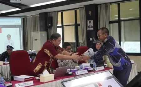 Pj Bupati Bondowoso Paparkan Hasil Kerja kepada Kemendagri