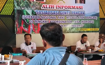 Pengurus Genta Pangan Bojonegoro Mulai Sosialisasi di Tingkat Kordes