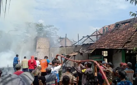 Redkar Lamongan Siap Antisipasi Kebakaran Musim Kemarau