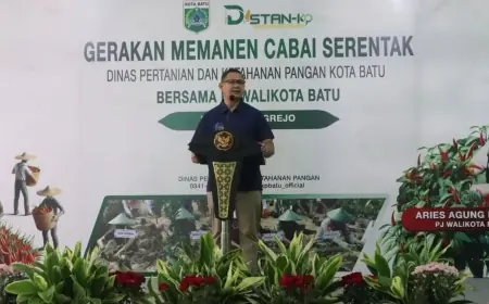 Peduli Nasib Petani, Pemkot Batu Gelontor Alsintan