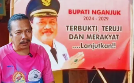 Banner Bacabup Marhaen Djumadi Diduga Tak Berizin, Begini Respon Ketua PAC PDIP Prambon
