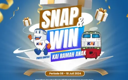 KAI DAOP 7 Adakan Lomba Foto dalam Rangka Hari Anak Nasional