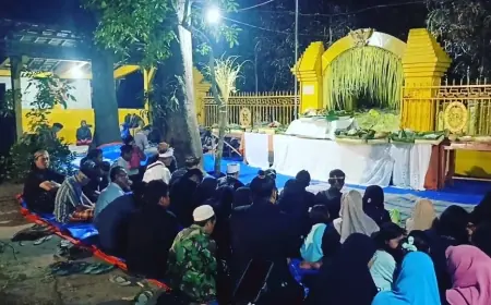 Grebeg Suro, Ruwatan Sakral di Petilasan Gajah Mada di Kertosono