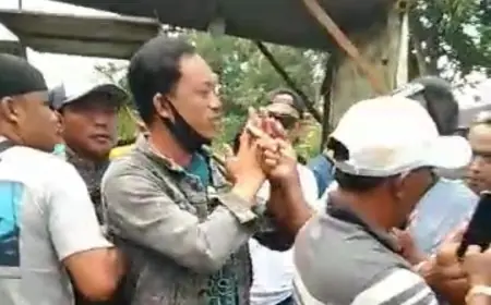 Polsek Puger Jember Klarifikasi Video Pria Diduga Debt Collector Dikepung Massa