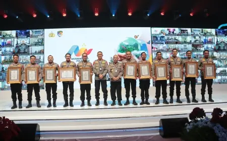 Polres Madiun Raih Penghargaan Pelayanan Prima di Musrenbang Polri 2024