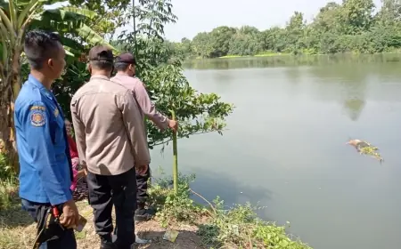 Tersangkut Kail, Pemancing Temukan Mayat di Sungai Brantas Jombang