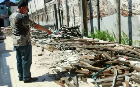 Rumah Dibongkar dan Dijarah, Pemilik Lapor Polisi Cerita Kronologi Kejadian