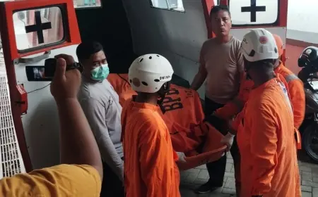 Penemuan Mayat Mr X Di Sungai Brantas Jombang, Ada Tali dan Batu Menjerat Kaki