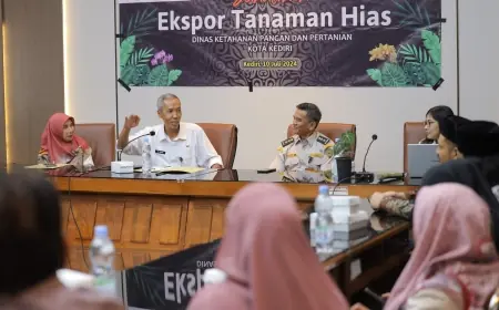 Tangkap Peluang Ekspor Tanaman Hias, DKPP Dorong Petani Tanaman Hias Go Internasional