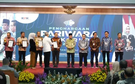 Kota Batu Masuk Penghargaan 10 Instansi Terbaik Pariwara Antikorupsi 2024