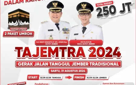 Buruan Daftar! Tajemtra 2024 Bakal Digelar dengan Hadiah Spektakuler!