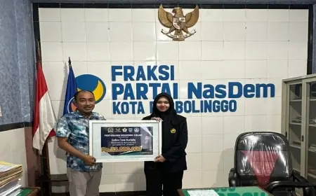 Fraksi Nasdem Kota Probolinggo Tuntaskan Penyaluran KIP untuk 20 Mahasiswa yang Akan Kuliah