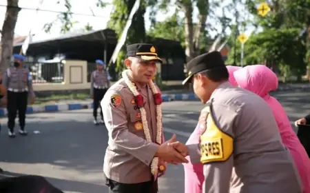 Resmi Pimpin Polres Probolinggo Kota, Ini Sederet Profil dan Target  AKBP Oki Ahadian Purwono