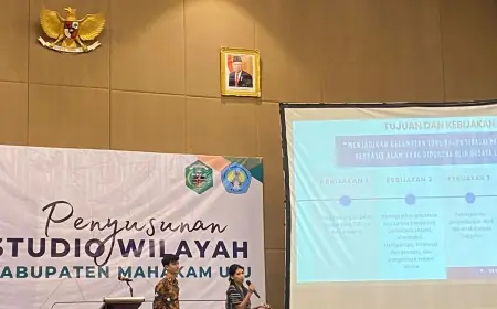 Pejabat Mahakam Ulu Apresiasi Hasil Studio Perencanaan Wilayah Mahasiswa ITN Malang