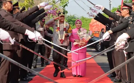AKBP Siswantoro Gantikan AKBP Muhammad Sebagai Kapolres Nganjuk