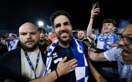Cesc Fabregas Sah Jadi Pelatih Como