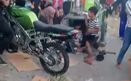 Atraksi Motor Tanpa Plat Nomer Tabrak Penonton Karnaval, Begini Tanggapan Kanit Gakkum Satlantas Polres Nganjuk