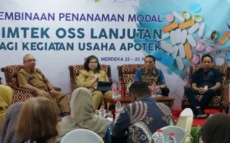 Pj Wali Kota Kediri Buka Bimbingan Teknis OSS Lanjutan Untuk Kegiatan Usaha Apotek