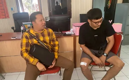 Terlilit Kabel, Ayah dan Anak di Jember Jatuh Dari Motor