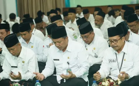 Tasyakuran dan Doa Bersama: Kemenag Jatim Syukuri Kesuksesan Penyelenggaraan Ibadah Haji 2024 Embarkasi Surabaya