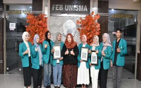 Tim Mahasiswa FEB Unisma Borong 3 Penghargaan Bergengsi Internasional 