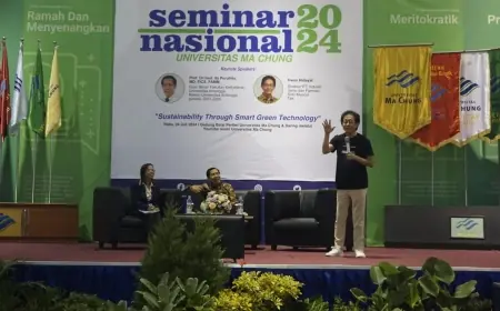 Usung Smart Green Technology, Universitas Ma Chung Gelar Seminar Nasional Hadirkan Boss Sido Muncul