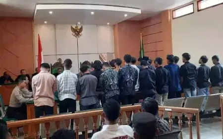 28 Anggota PSHT Situbondo Diganjar 3 Hari Penjara