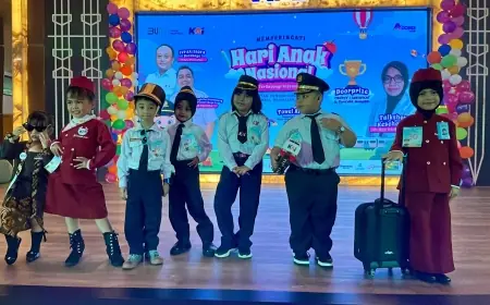 Perayaan Hari Anak Nasional: KAI Daop 8 Surabaya Tingkatkan Kreativitas Anak Lewat Berbagai Kegiatan