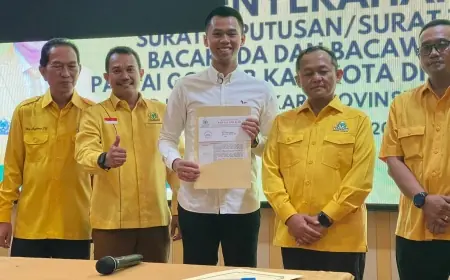 Pasca KD, Firhando Gumelar Kantongi Surat Tugas Bacakada Dari Golkar