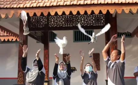 Buka Pekan Olahraga Pengayoman, Ini Pesan Kalapas Kediri