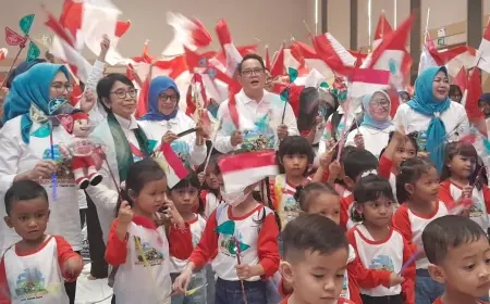 Hari Anak Nasional 2024: Pj Gubernur Jatim Kampanyekan Gerakan Lima Stop dan Ingatkan Bahaya Gadget