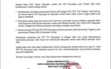 PDI Perjuangan Jatim Dipastikan Dukung Gus Fawait Maju Pilkada Jember 2024