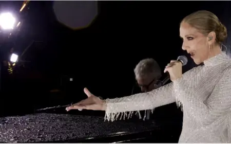 Celine Dion Tampil Memukau di Pembukaan Olimpiade Paris 2024