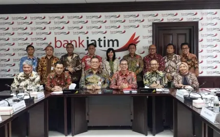 Sinergitas Antar BPD Bank Jatim dan Bank Banten Bahas Lanjutan Kerjasama Bisnis KUB