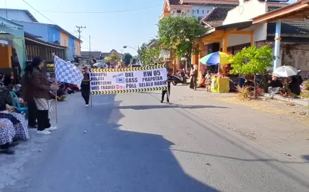 Desa Baleturi Nganjuk Peringati 1 Muharram dengan Karnaval Budaya