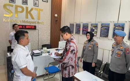 Polres Pasuruan Kota Dapat Kunjungan Ombudsman Tinjau Layanan