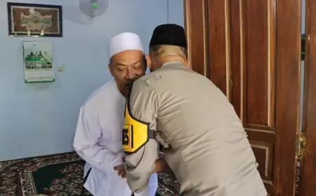 Temui Ketua Umum MUI, Kapolres Nganjuk Minta Masukan dan Arahan