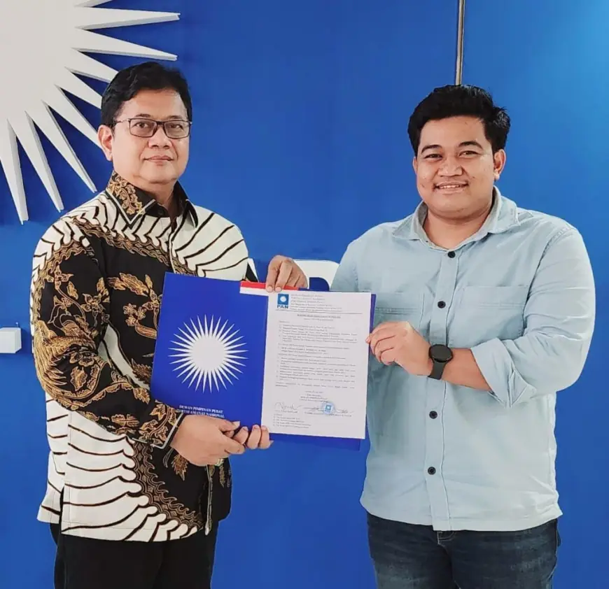 Surat Tugas Turun, DPP PAN Resmi Dukung Syahrul Munir Cabup Gresik