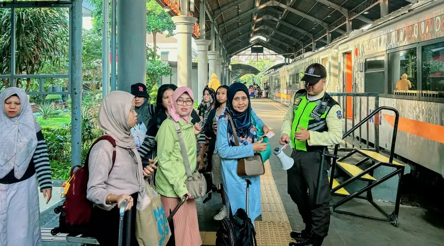 KAI Daop 8 Surabaya Serap 15 Persen Kenaikan Capai 130.186 Pelanggan di Masa Libur Sekolah