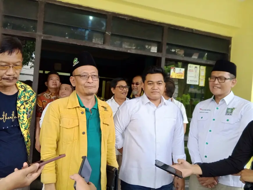 Buka Pintu Koalisi, Bacabup Syahrul Kunjungi Partai Golkar Gresik