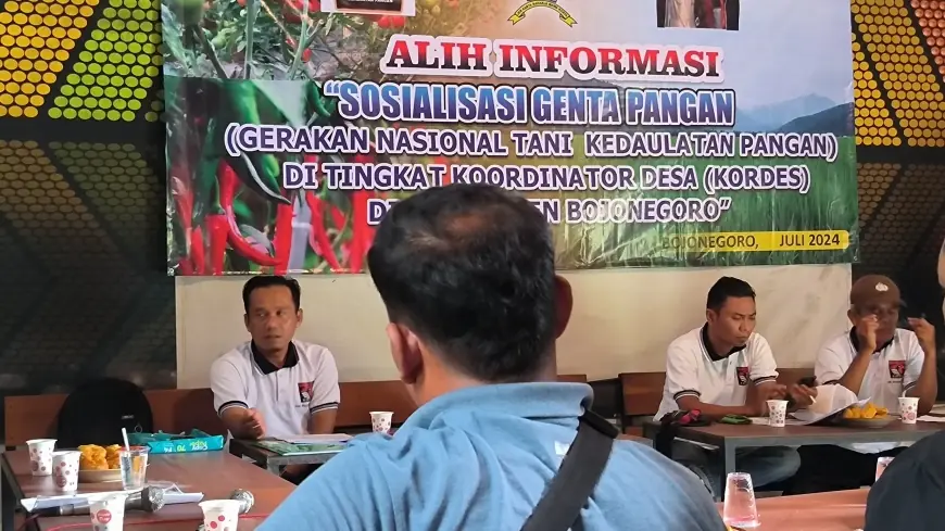 Pengurus Genta Pangan Bojonegoro Mulai Sosialisasi di Tingkat Kordes