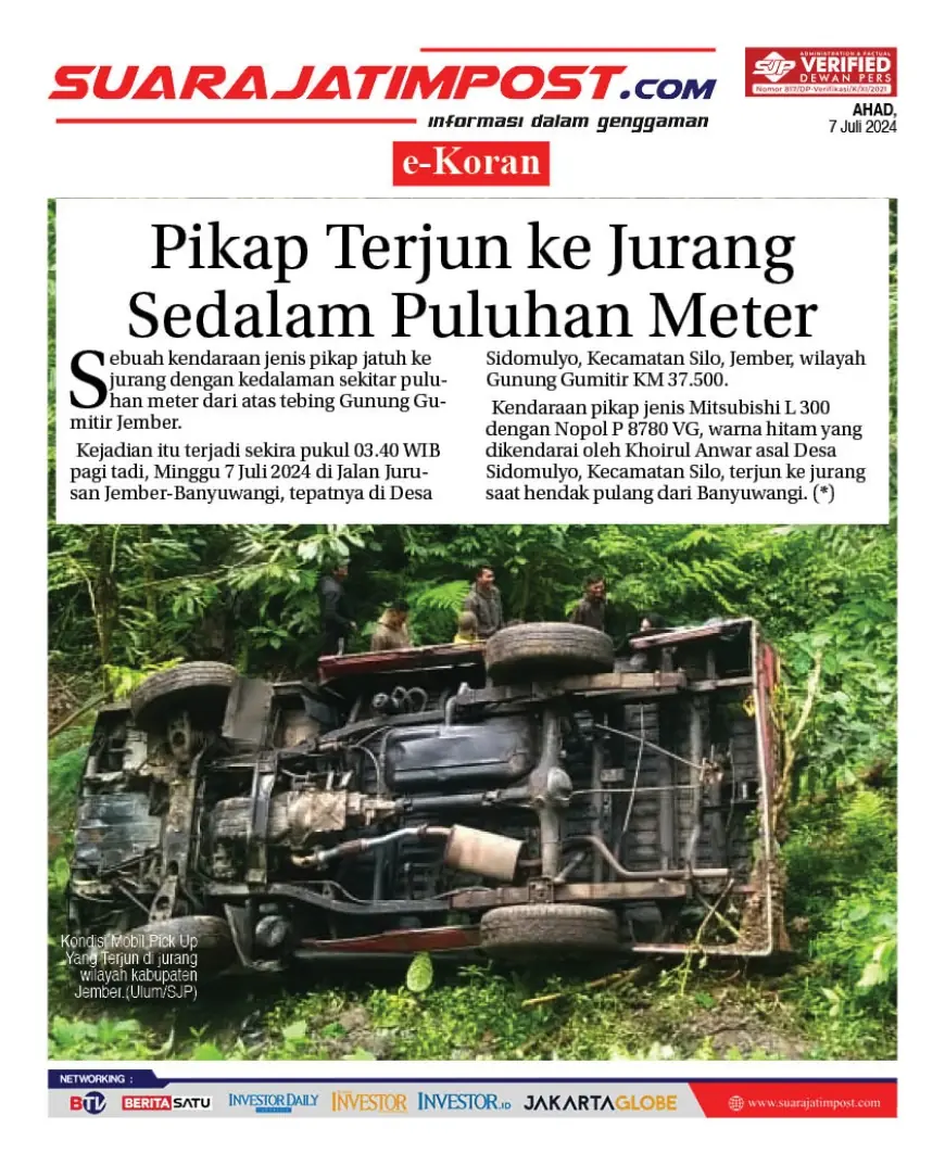 eKoran, Edisi Ahad, 7 Juli 2024