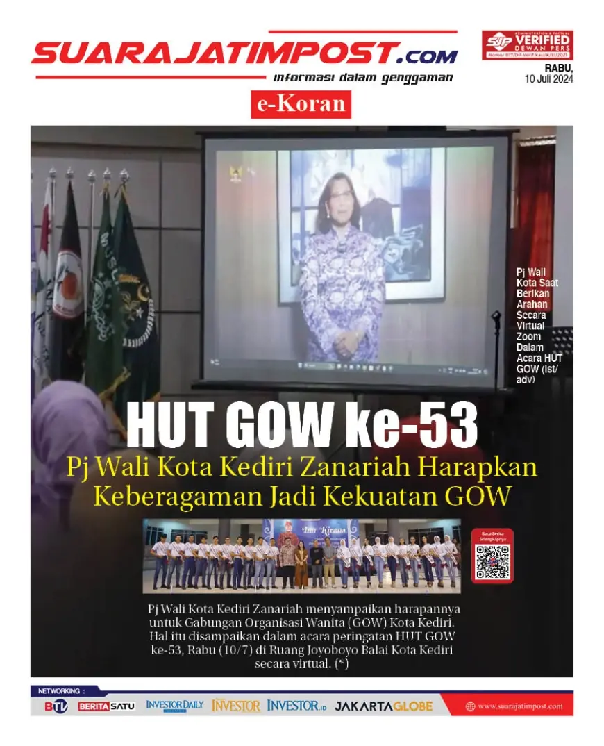 eKoran, Edisi Rabu, 10 Juli 2024