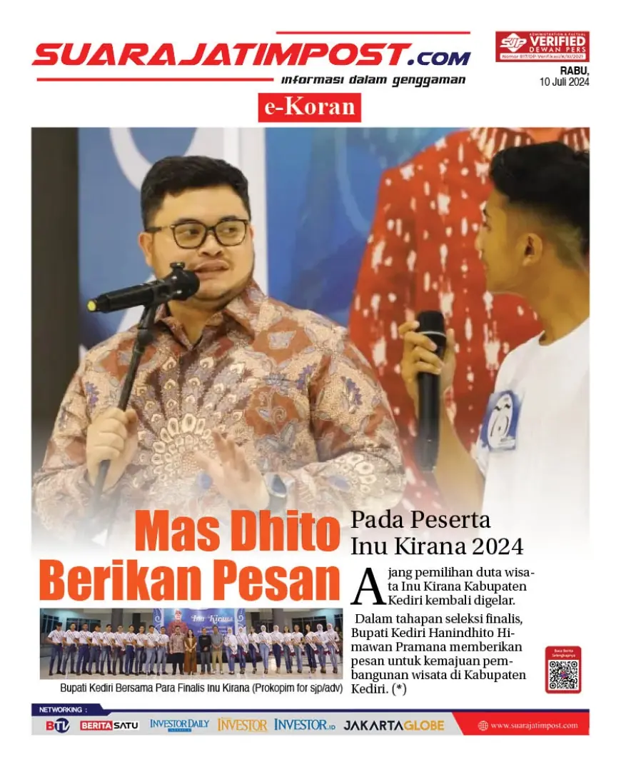 eKoran, Edisi Rabu, 10 Juli 2024