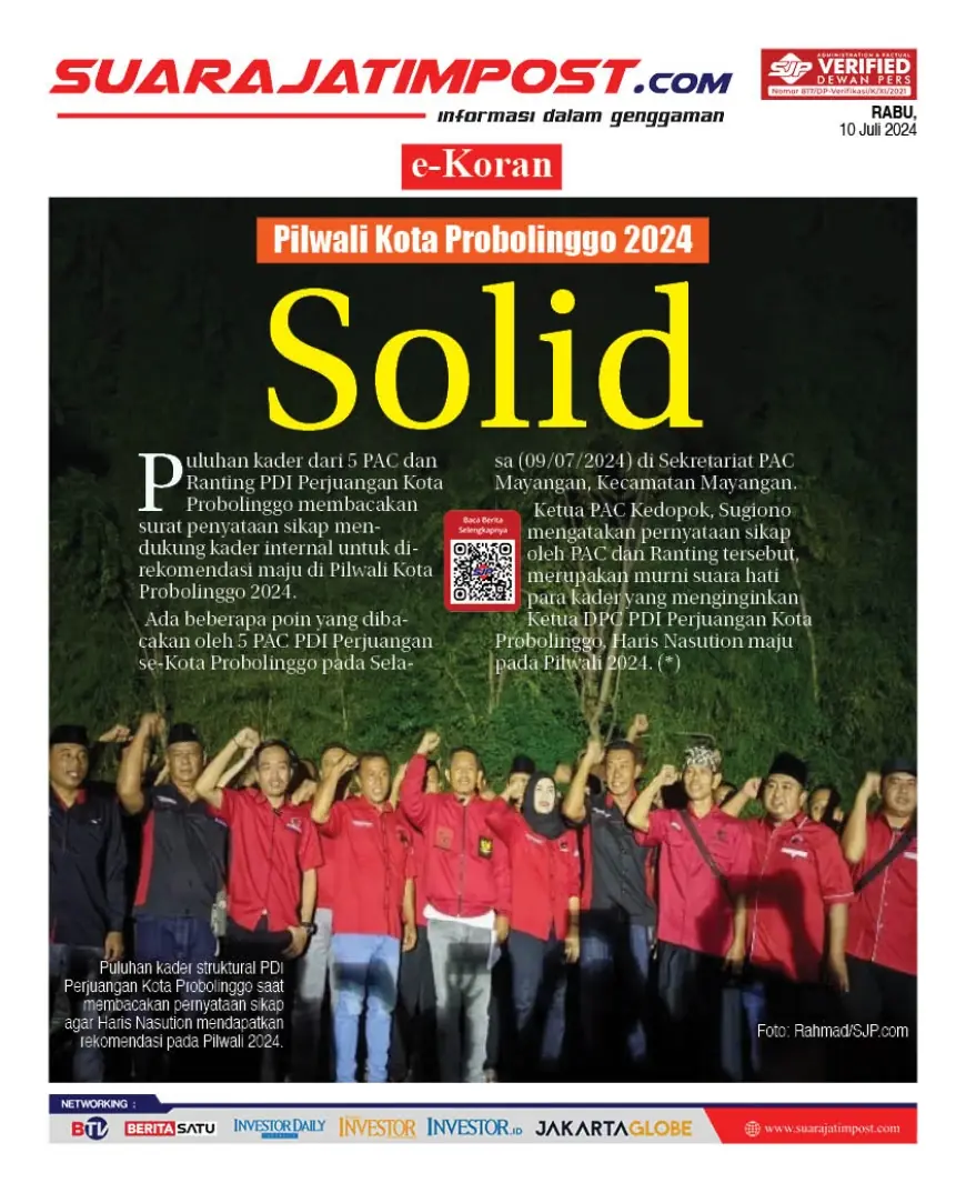 eKoran, Edisi Rabu, 10 Juli 2024