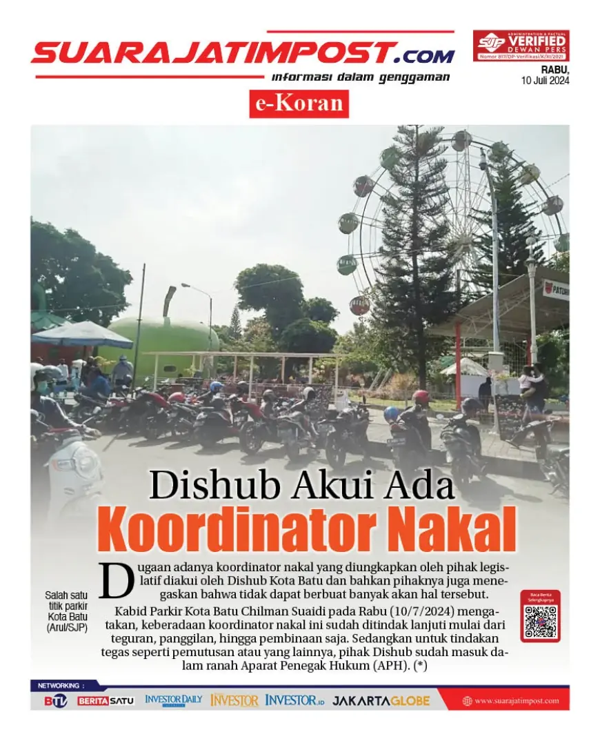 eKoran, Edisi Rabu, 10 Juli 2024