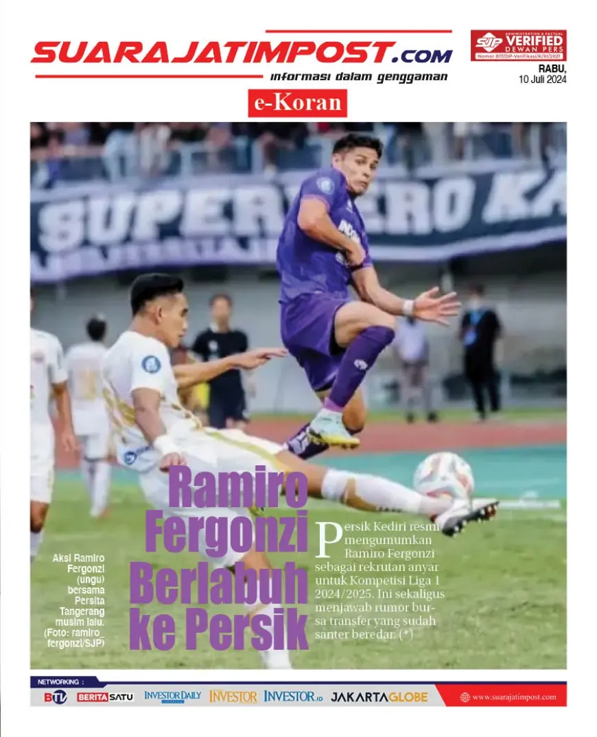 eKoran, Edisi Rabu, 10 Juli 2024