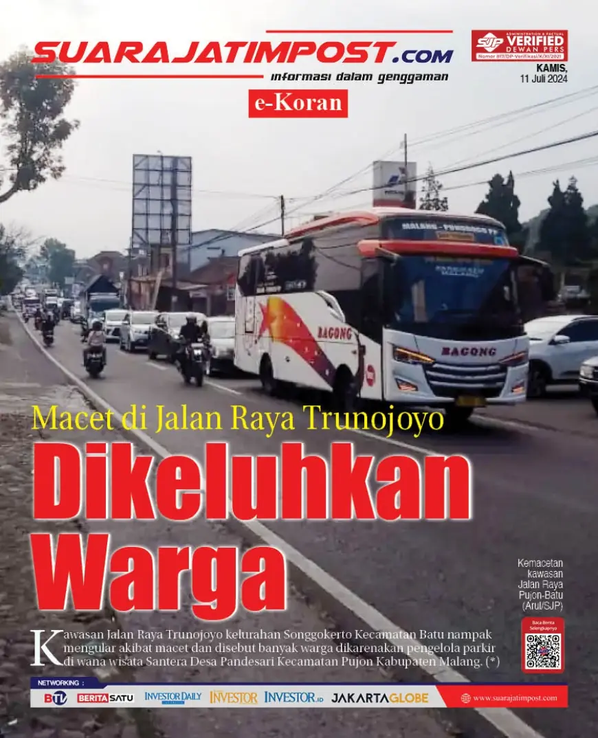 eKoran, Edisi Kamis, 11 Juli 2024