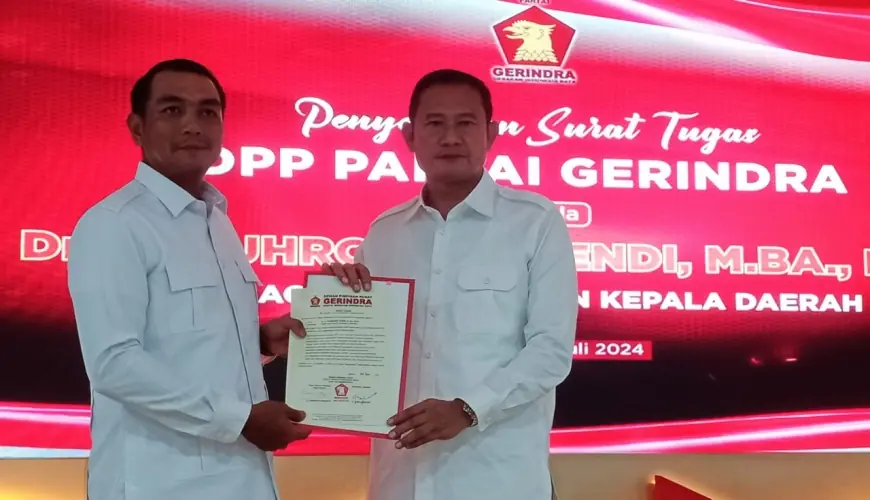 Pak Yes Resmi Peroleh Surat Tugas dari  DPP Gerindra, Percayakan Konsolidasi Strategi Kemenangan