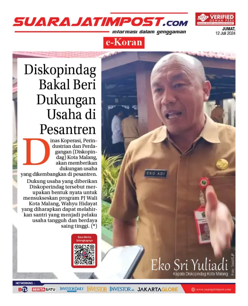 eKoran, Edisi Jumat, 12 Juli 2024